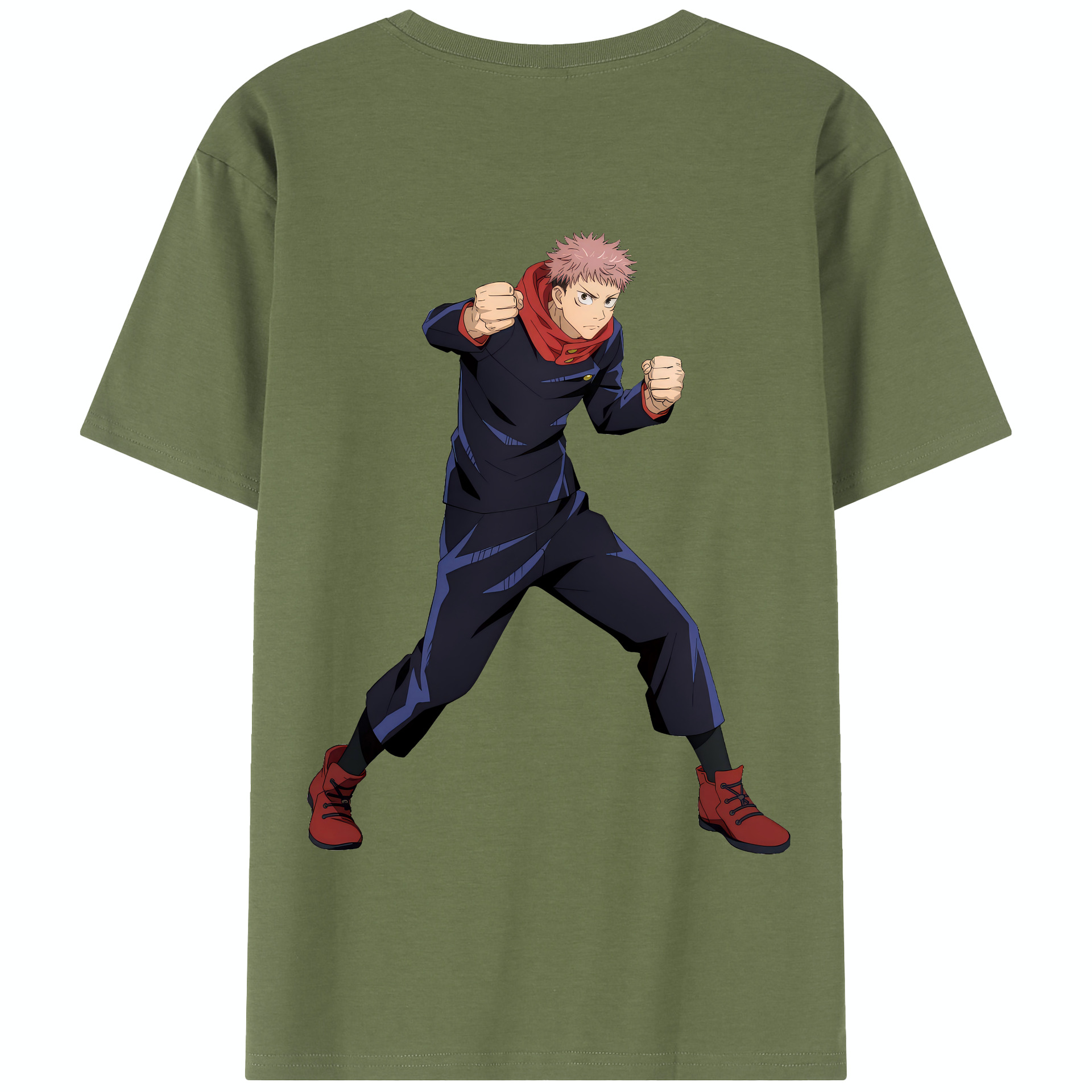 （画像用） 呪術廻戦 Jujutsu Kaisen 綿100％半袖Tシャツ（背面プリント）